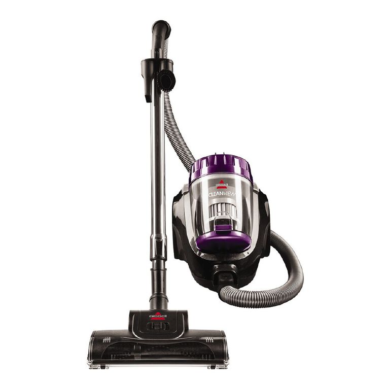 Bissell CleanView Canister Multi-Cyclonic Turbo Vacuum Purple/Black, , hi-res