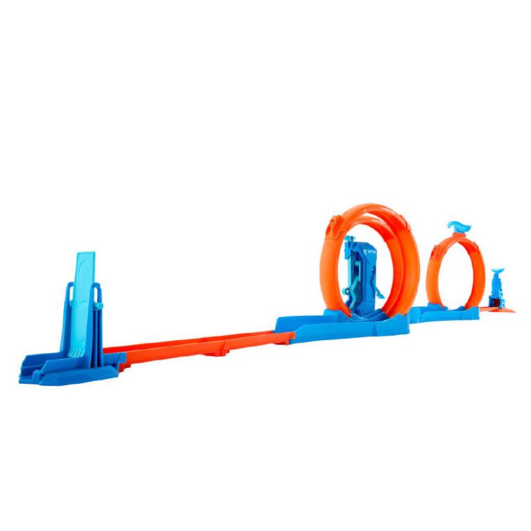Hot Wheels Track Creator Triple Loop Frenzy Trackset, , hi-res