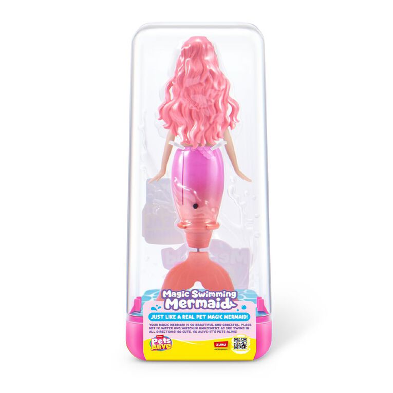 Zuru Pets Alive Water Activated Swimming Mermaid Series 1, , hi-res