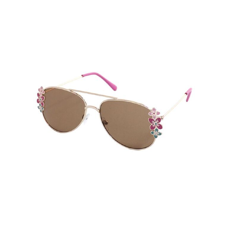 H&H Kids' Flower Sunglasses Pink, , hi-res