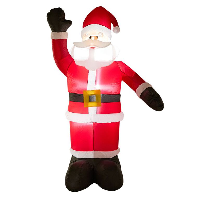 Wonderland Inflatable Standing Santa 240cm, , hi-res