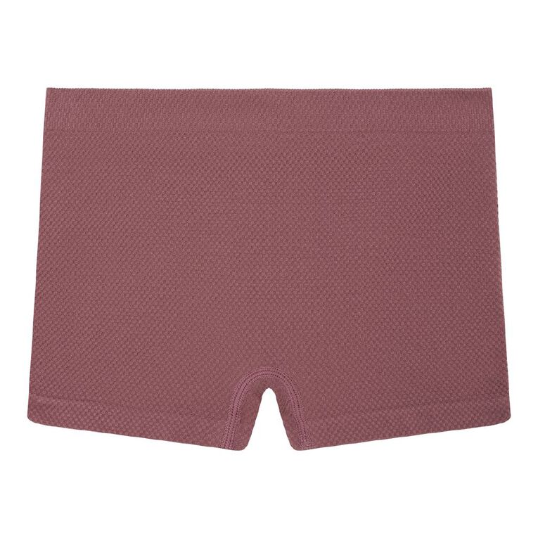H&H Women's Waffle Shorties, Purple Dark, hi-res