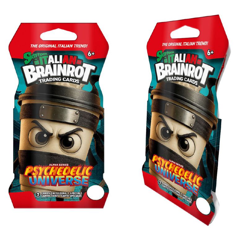 Skifidol Italian Brainrot Trading Card Game Alpha Series Assorted, , hi-res