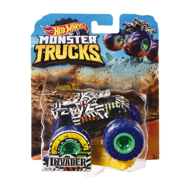 Hot Wheels Monster Trucks 1:64 Scale Diecast Truck Assorted, , hi-res