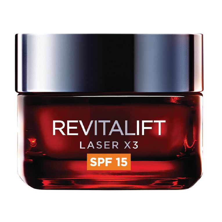 L'Oreal Paris Revitalift Laser X3 SPF15 Day Moisturiser 50ml, , hi-res