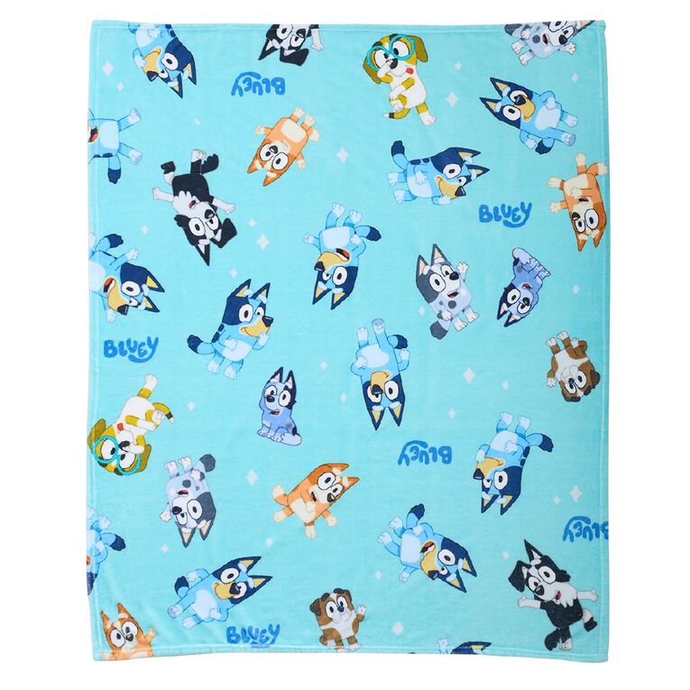 Bluey Family Fleece Throw, , hi-res