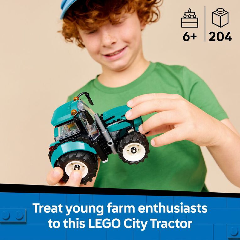 LEGO CITY Tractor 60498, , hi-res