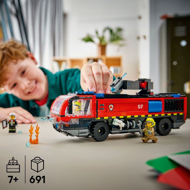 LEGO CITY Airport Fire Engine 60499, , hi-res