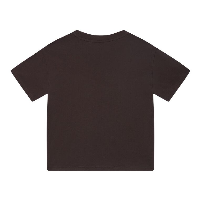 Young Original Short Sleeve Pocket Tee, Brown Dark, hi-res