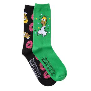 The Simpsons Crew Socks 2 Pack