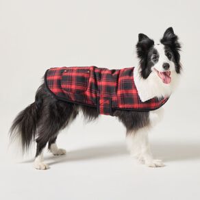Petzone Check Jacket Red Large