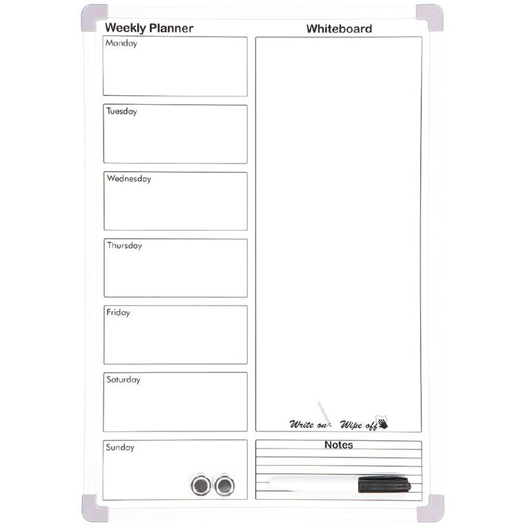 WS Weekly Planner 350mm x 500mm, , hi-res