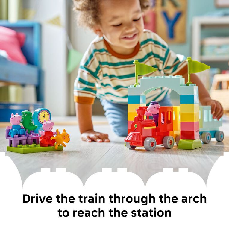 LEGO DUPLO Train Ride with Grandpa Pig 10466, , hi-res