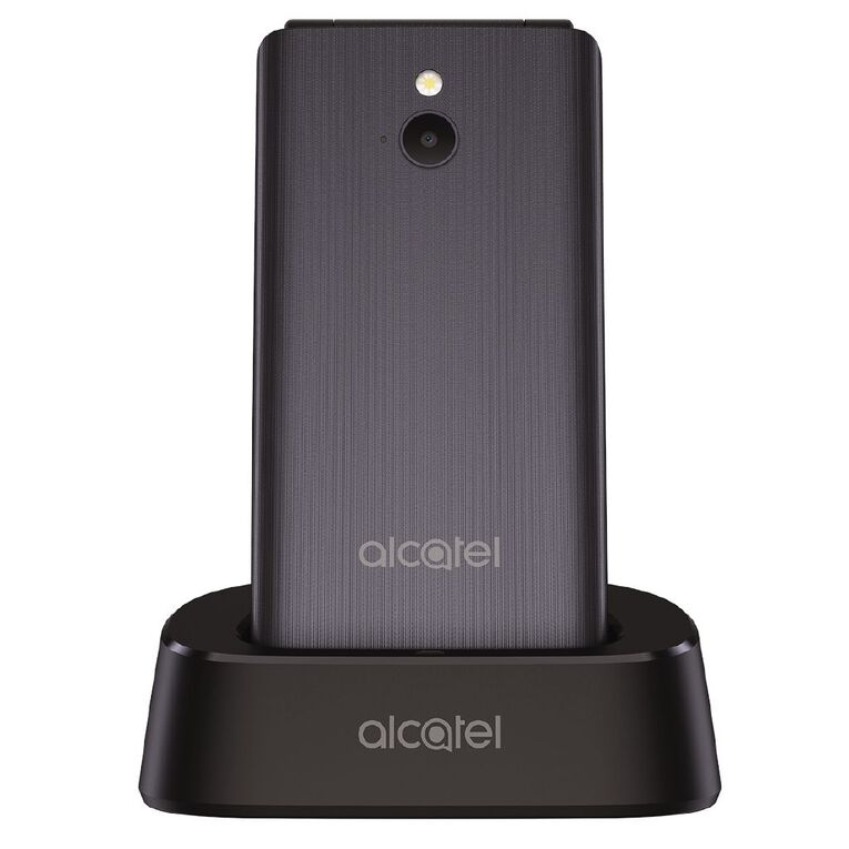 One NZ Alcatel 30.82  Flip 4G Locked Bundle - Grey, , hi-res
