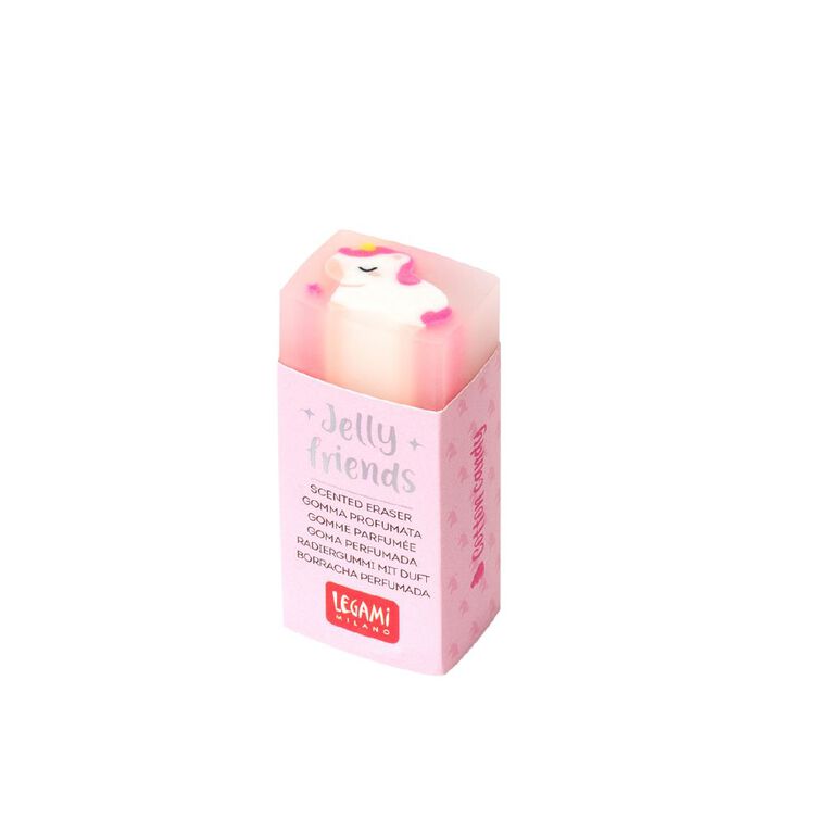 Legami Scented Eraser Jelly Friends Unicorn, , hi-res