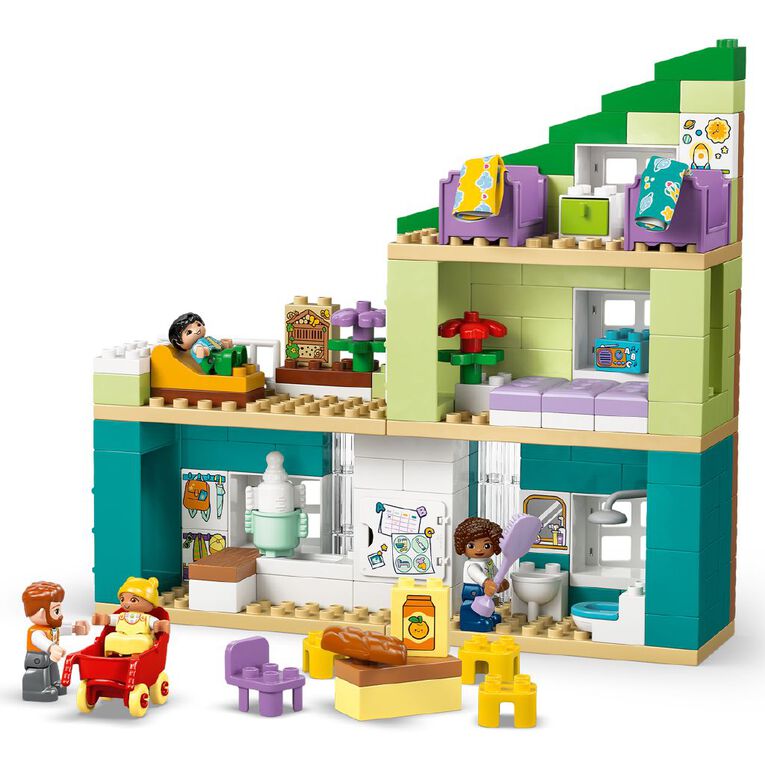 LEGO DUPLO 3 in 1 Modern Family House with Figures 10470, , hi-res