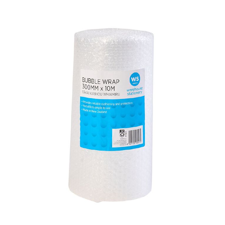 WS Bubble Wrap Roll 300mm x 10m, , hi-res