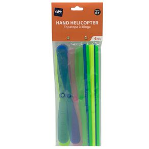 Play Studio Hand Helicopter 6 Pack