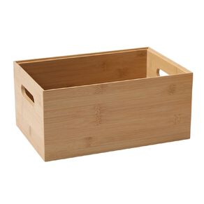 Living & Co Stackable Bamboo Storage Box