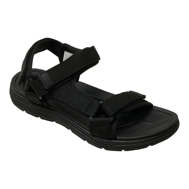 Young Original Senior Kids' Leopold Sandals, Black, hi-res