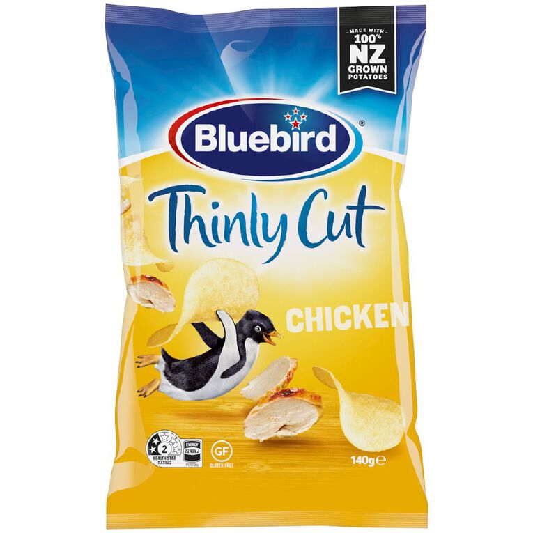 Bluebird Thinly Cut Chicken 140g