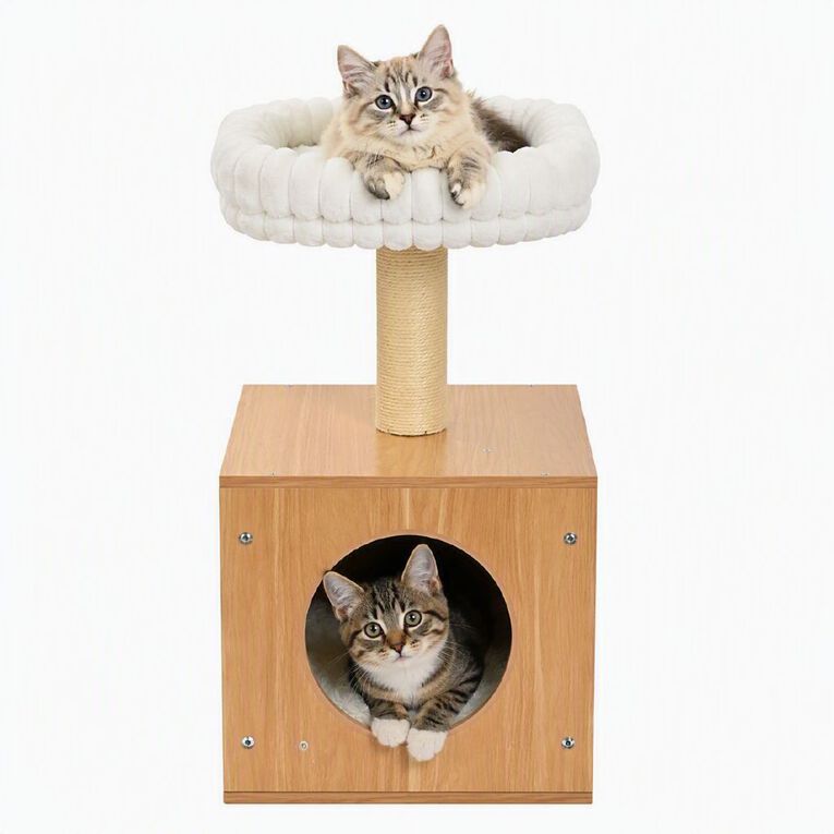 Pet HQ Cubby with Bed, , hi-res