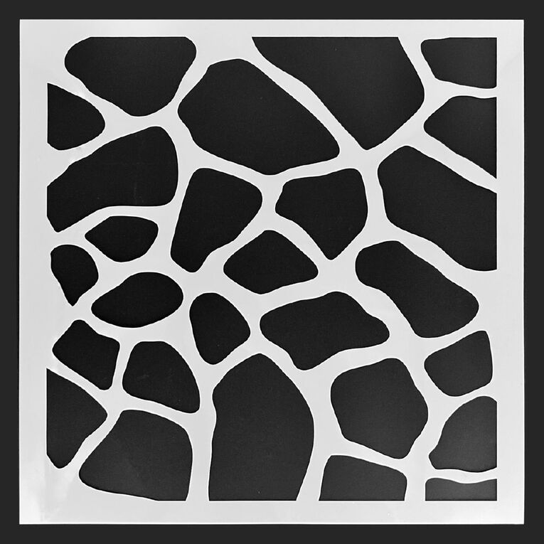 Uniti Stencils Animal Print 4 Set 12 inch, , hi-res