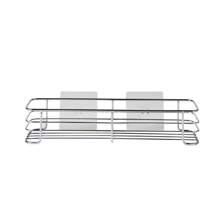 Living & Co Shower Caddy Single Silver, , hi-res