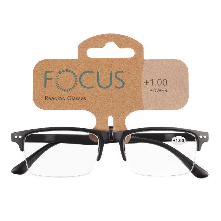 Focus Reading Glasses Half Eye +1.00, , hi-res
