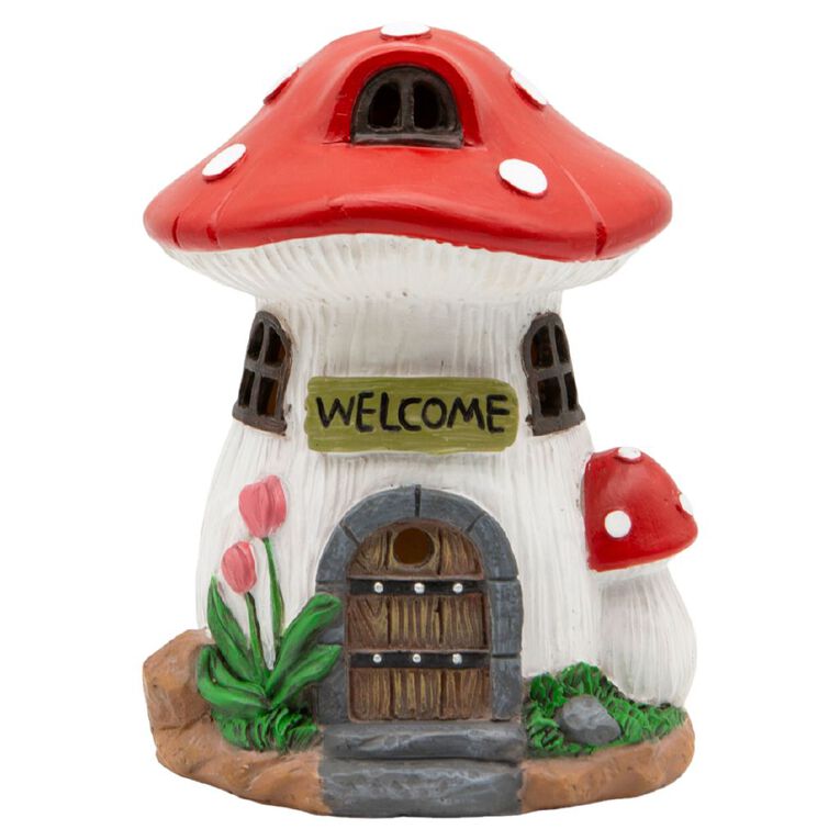 Kiwi Garden Solar Fairy House Assorted, , hi-res