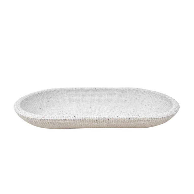Living & Co Resin Bathroom Tray Beige, , hi-res