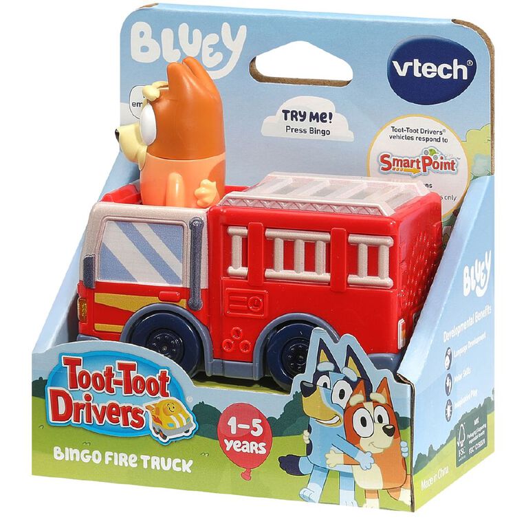Vtech Bluey Toot Toot Drivers Vehicles, , hi-res