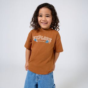 Young Original Short Sleeve Relaxed Print Tee