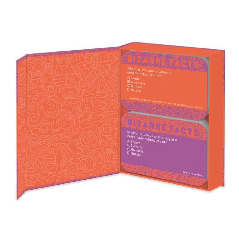 Trivia Cards Bizarre Facts, , hi-res