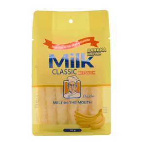 chef kim milk classic banana flavour rice snack 55 g