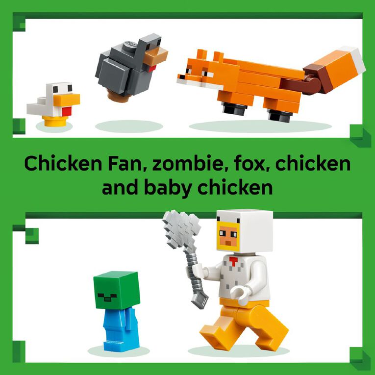 LEGO Minecraft Chicken Farm 21585, , hi-res
