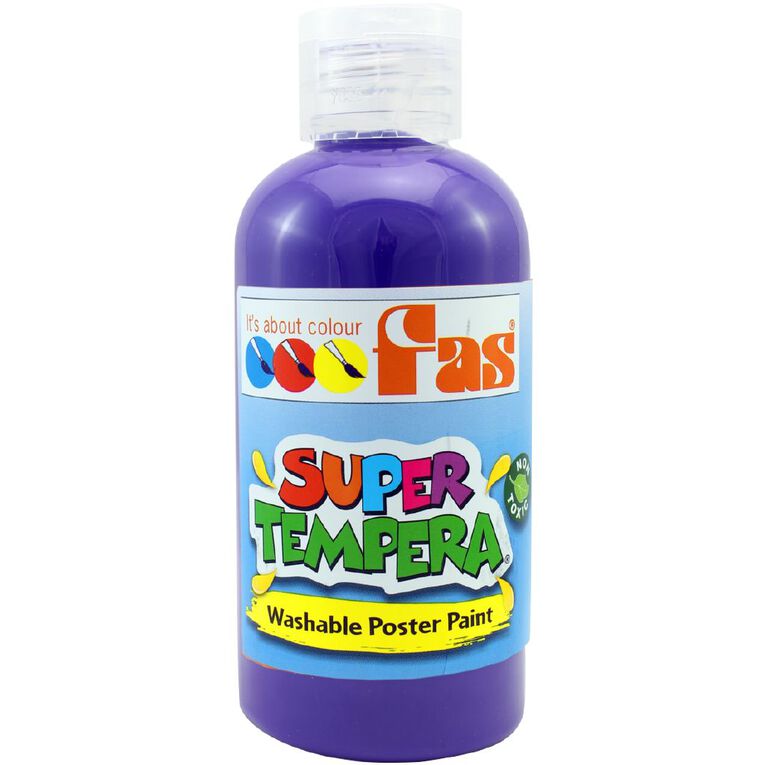 FAS Paint Super Tempera 250ml Violet, , hi-res