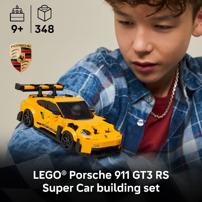 LEGO Speed Champions Porsche 911 GT3 RS Super Car 77239, , hi-res