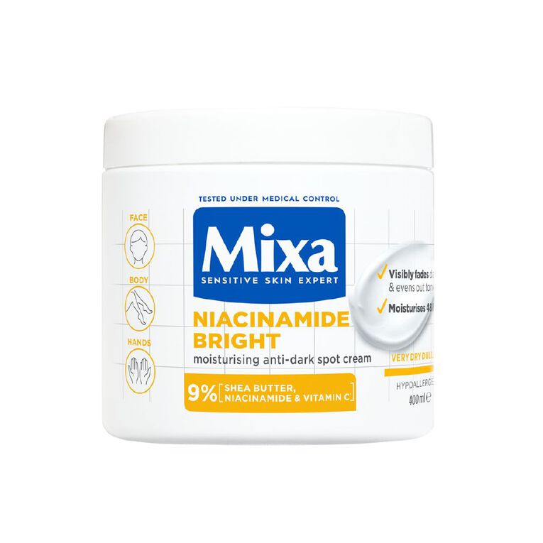 Mixa Niacinamide Bright 9% Niacinamide Jar 400ml, , hi-res