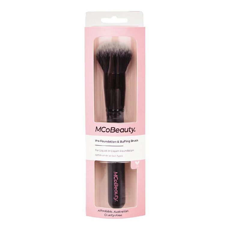 MCoBeauty Pro Foundation & Buffing Brush, , hi-res