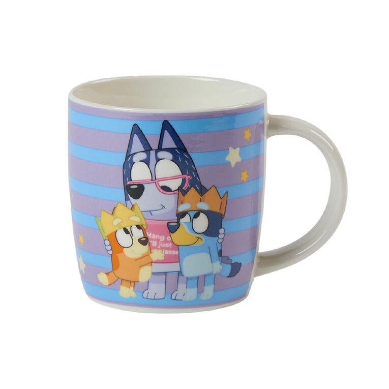Bluey Christmas Ceramic Mug Blue, , hi-res
