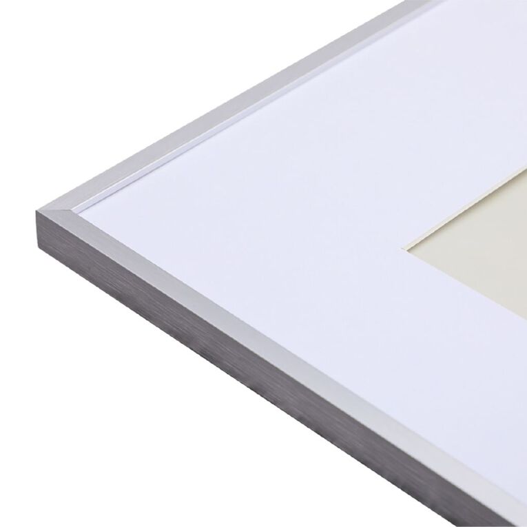 Living & Co Platinum Poster Frame A1/A2 Silver, , hi-res