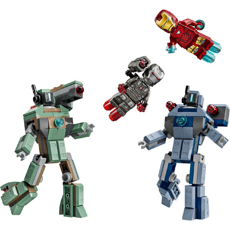 LEGO Marvel Super Heroes Iron Man & War Machine v Hammer Drones 76320, , hi-res