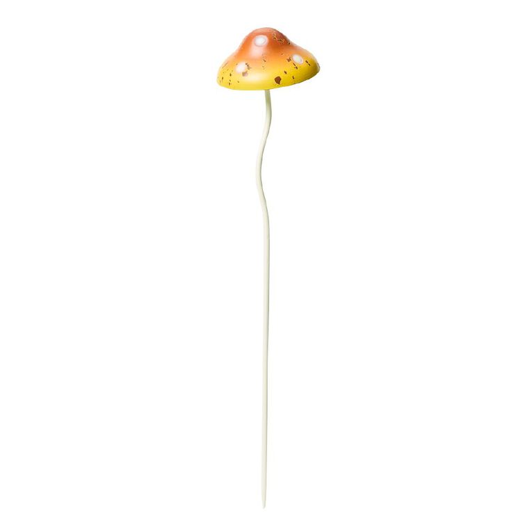 Kiwi Garden Metal Mushroom Garden Stake - Tall, , hi-res
