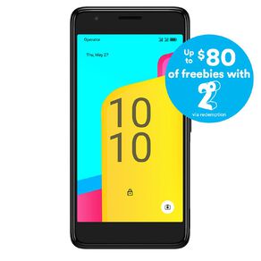 Alcatel A11 4G Bundle with 2 Degrees SIM Grey Dark