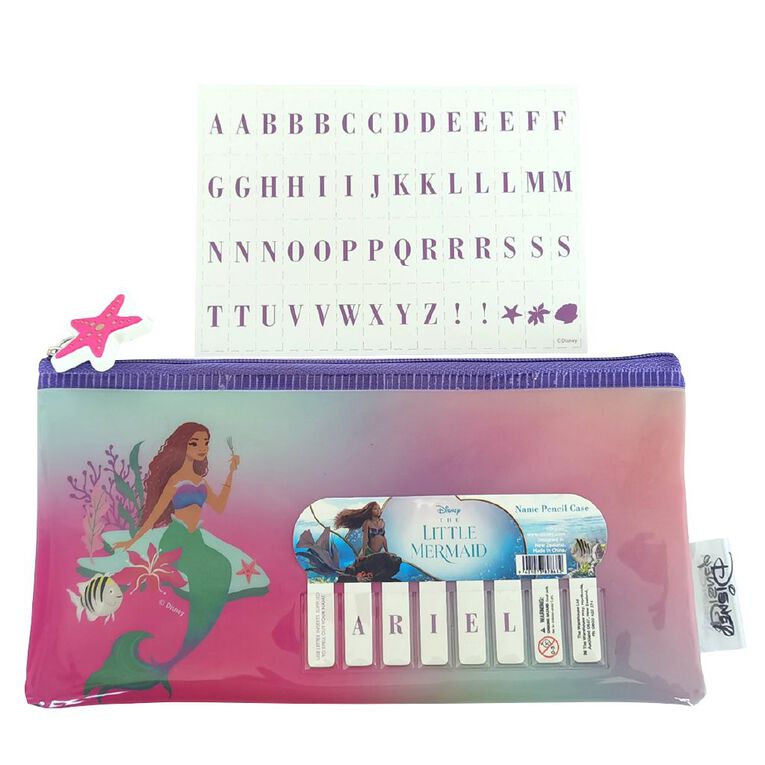 Little Mermaid Ariel Pencil Case With Name, , hi-res