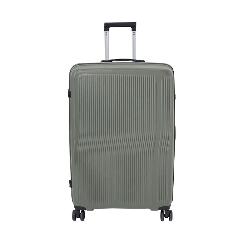 Intrepid Hardside Suitcases 2 Piece Set Khaki, , hi-res