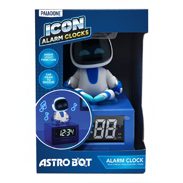 Paladone Astrobot Icon Alarm Clock, , hi-res