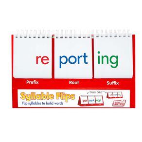 Junior Learning Syllables Flips