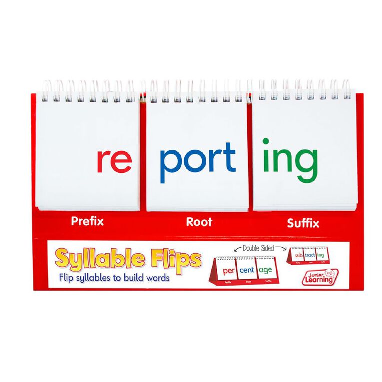 Junior Learning Syllables Flips, , hi-res